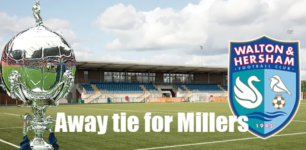 Millers drawn away to national South opposition.